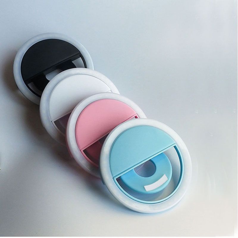 Portable Pocket Clip Light Charging Version Handheld Selfie Mini Light Phone Circular beauty Selfie